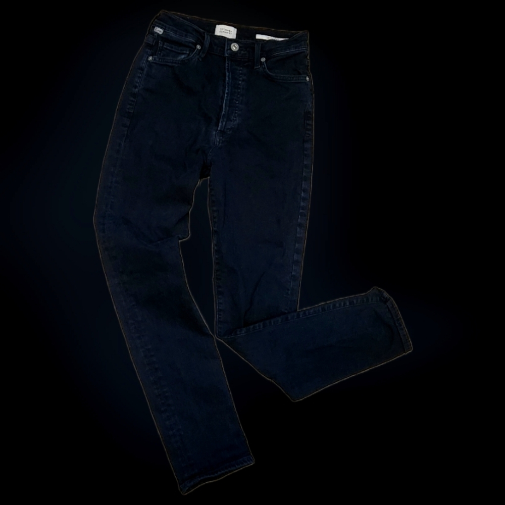 #K35 Citizens of Humanity Blue Jeans with Zipper & Button Front